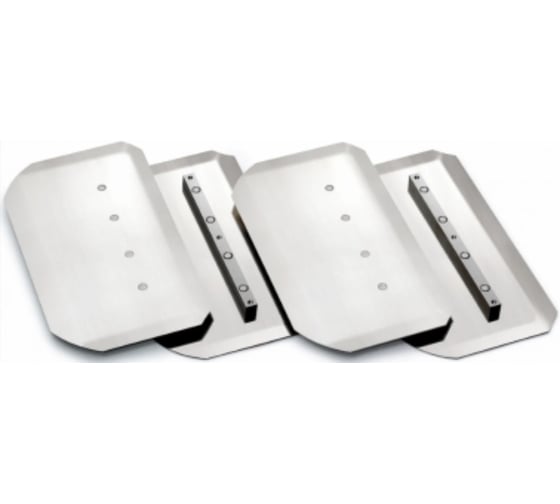 Лопасти комбинированные Samsan (8"х14", 350x200мм, 2.0мм) CCB0814, 4шт B090С2 1