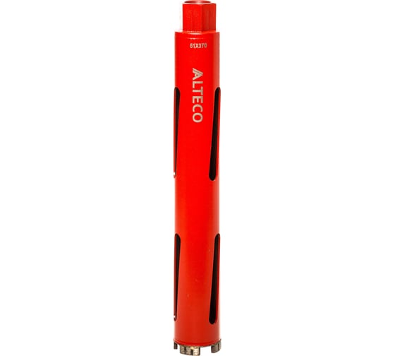 Коронка алмазная для сухого бурения BT (51х370 мм) ALTECO 41357 1