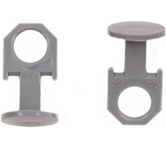 Зажим Крепстор 3D+ СВП Strong 2 мм серый (100 шт) 4665317008574 1