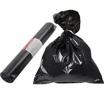 Мешки для строительного мусора КУРС ПВД прочные, 360 л, 1050х1600 мм, толщина 70 мкм, 5 шт 11929