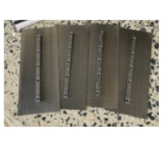 Комплект лезвий для затирочных машин DMD 600 (Set of blades) (Z) TOR 1026335