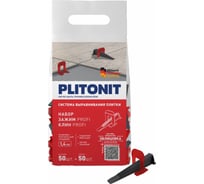 Набор SVP-PROFI ПЛИТОНИТ PLITONIT, клин зажим 1,4 мм, 50 50 шт (20 шт. в кор.) Н011493