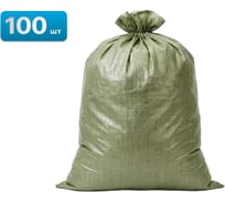 Мешки Sebmet для строительного мусора ПП 55х95 см зеленые 100 шт TD041100100
