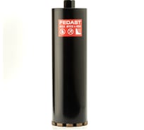Коронка алмазная для сухого сверления Fedast (132x450 мм, M22) FDDCD132450