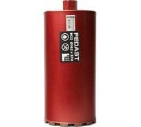Коронка алмазная для мокрого сверления Fedast (162х370 мм, M22) FDDCW162370