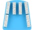Франкфурт Kronger тип GM, 6 сегм. 10 мм зерно 30 (№0) Prof K610300GM 1