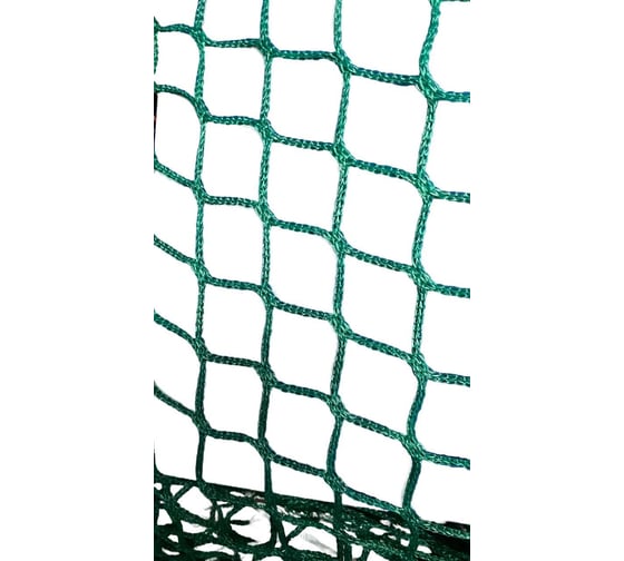 Защитная отражающая сетка ЧЗМ /Сетка полипропиленовая (п/э) 15х50м 100х100 зеленая Ø4мм 9082