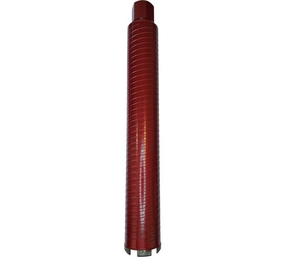 Алмазная коронка IRBISDIAM 66х450 мм, 1 1/4 UNC, сухорез DRYUNC66450