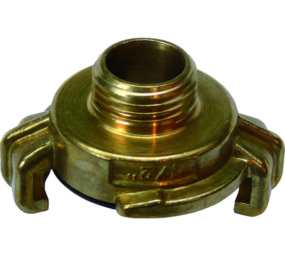 Быстросъёмный латунный патрубок KALETA ZL0008 1/2" наружная резьба SZ1/2Z