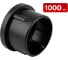 Пробка SAMGRUPP 22 (заглушка на арматуру 16) (упаковка 1000 шт) SR-023ПА2216-1000 1