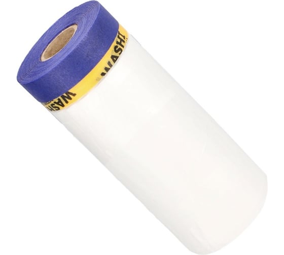 Защитная пленка с лентой Blue Dolphin Painter's & Washi 3 in 1 COMBO PRO-MASKER, 55 cм x 15 м (12) MWM55_65704_E