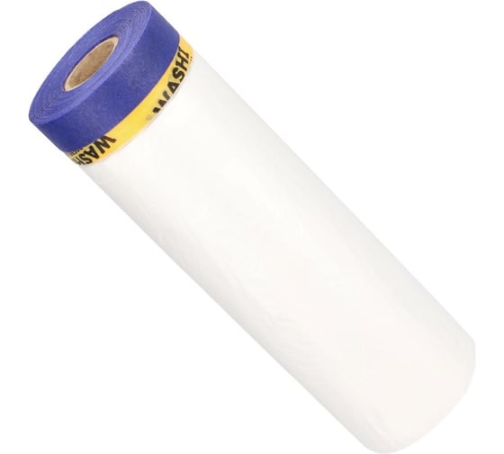 Защитная пленка с лентой Blue Dolphin Painter's & Washi 3 in 1 COMBO PRO-MASKER, 140 cм x 15 м (12) MWM140_65742_E