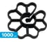 Фиксатор (звездочка) Sebmet 25/6-20 (упаковка 1000 шт) TD085100025.1000 1