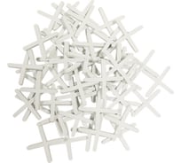 Крестики пластиковые для укладки плитки (100 шт; 2 мм) РемоКолор 47-0-220