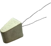 Фиксатор бетонный с проволокой "Полуцилиндр" (200 шт; 50 мм) Промышленник ФБПЦ50