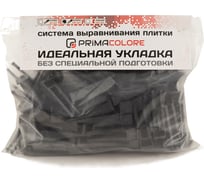 Система выравнивания плитки СВП (100 шт; клинья; пакет ПЭНД) PRIMOCOLOR k-1100