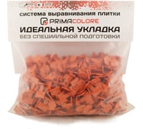 Система выравнивания плитки СВП (500 шт; 1 мм; зажимы; пакет ПЭНД) PRIMOCOLOR Z-15001