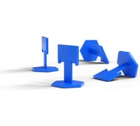 Система выравнивания плитки в органайзере с подвесом Зажим 2 мм 50 шт ACCURATE J2-50