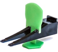 Система выравнивания плитки СВП (40+40 шт; 1 мм; зажимы и клинья; пакет ПЭНД) PRIMOCOLOR ZK-140401