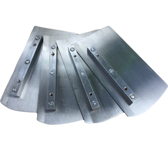 Стальные лопасти (4 шт; 4.75"x9"; сталь 2 мм) для PT600 GIKS GIKS 4.75x9
