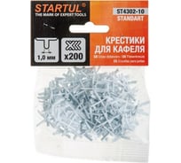 Крестики для укладки плитки Standart 1 мм, 200 шт STARTUL ST4302-10