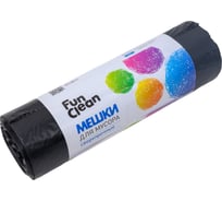 Мешки для мусора "Сверхпрочные" 160 л, 10 шт, цветные, ролик Fun Clean 6448