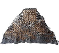Декоративная маскировочная сеть 2500x2300 мм, оксфорд 240, серый Tplus T020352