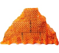 Декоративная маскировочная сеть 5000x2300 мм, оксфорд 210, оранжевый Tplus T020392