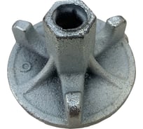 Гайка литая оцинкованная 100 мм, 25 шт Промышленник Г3Р100Ц