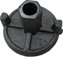 Гайка литая двухрожковая литая 90 мм, 25 шт Промышленник Г2Р90ЧР