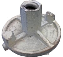 Гайка литая двухрожковая PROM оцинкованная 25 шт Промышленник Г2Р90ЦЛ