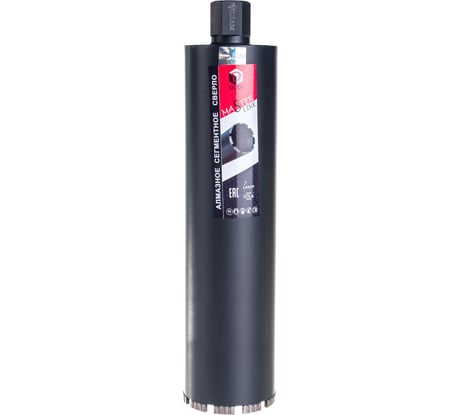 Сверло алмазное сегментное мокр. Diam 110x400х9x1,1/4UNC серия Мастер (бетон) 312043