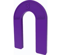 Подкова многоразовая (100 шт; 3 мм; пакет 444-0030) DECOR 11608047