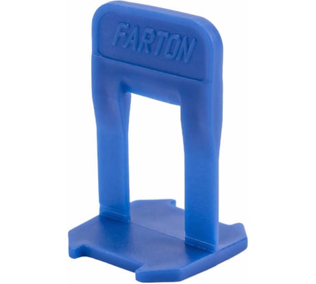 Система выравнивания плитки Клипса КФ 1300 шт, 1 мм Farton 100014