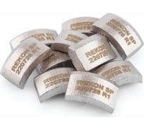 Cегмент Soft Pro для алмазных коронок 25-28 мм (10 шт; R1; 16x3.5x10 мм) REKON 045001-10