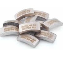 Cегмент Soft Pro для алмазных коронок 42-46 мм (10 шт; R3; 19x3.5x10 мм) REKON 045003-10