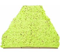 Декоративная маскировочная сеть S-образная 3000x1430 мм, оксфорд 210, лимон Tplus T020853