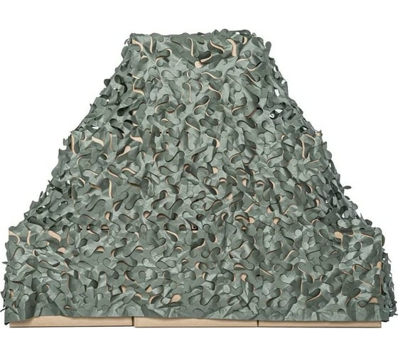 Маскировочная сеть S-образная 4500x1430 мм, оксфорд 210, олива TplusT020898 1