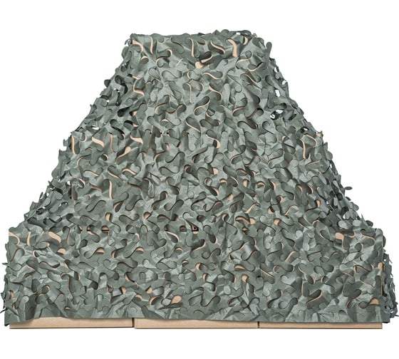 Маскировочная сеть S-образная 4500x1430 мм, оксфорд 210, олива TplusT020898