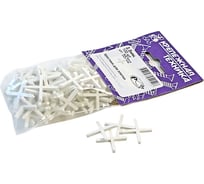 Крестики для кафельной плитки 100 шт, 2.5 мм крепежная техника 55702