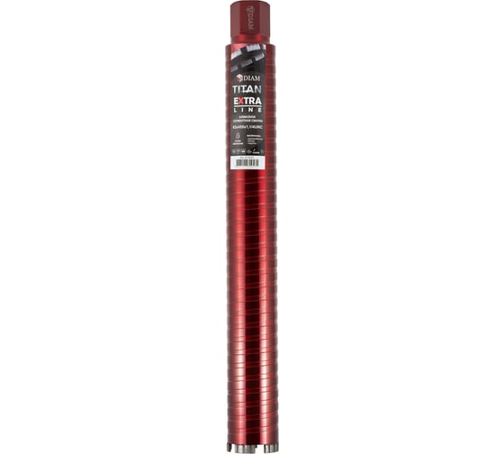 Сверло алмазное сегментное по армированному бетону Extra Line Titan САСС 62x450x4 мм, 1 1/4UNC Diam 313033