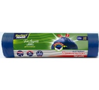 Мешки для мусора two layers (120 л, 10 шт, с завязками) Perfect House 34250