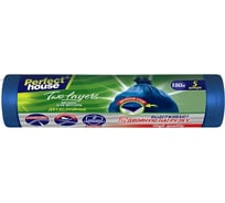 Мешки для мусора two layers strong (180 л, 5 шт) Perfect House 40743