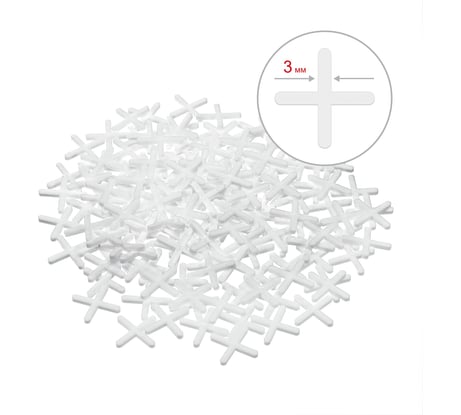 Крестики для кафеля 150 шт. (3 мм) STAYER 3380-3