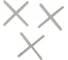 Крестики для кладки плитки SANTOOL 1,5 мм пластмассовые 250 шт 032560-015 1