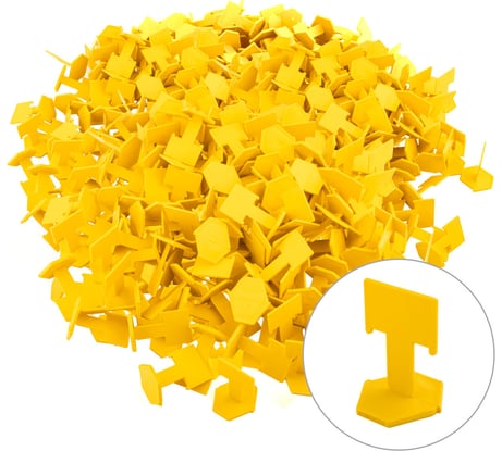 Зажим СВП (флажок) 500 шт, 1 мм 55634 Biber тов-215917