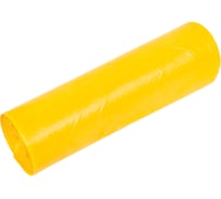 Мешки для мусора Fun Clean суперпрочные, 160 л, 10 шт., желтые, пвд 16571