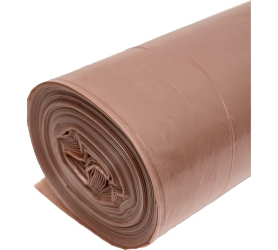 Мешки для мусора Fun Clean суперпрочные, 240 л, 8 шт., какао, пвд 16565