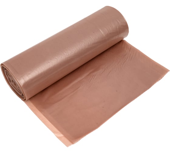 Мешки для мусора Fun Clean суперпрочные, 240 л, 8 шт., какао, пвд 16565