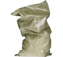 Мешок для строительного мусора полипропиленовый 20 шт, 55x95 см, зеленый Кордленд MUS-00001.20